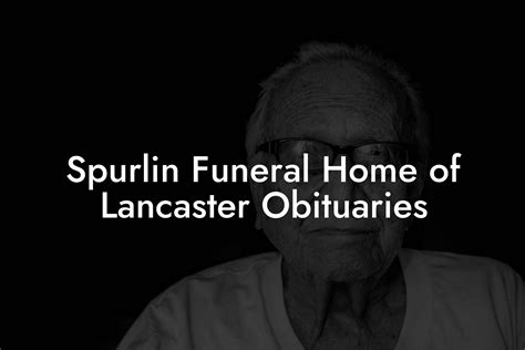 spurlin funeral home|spurlin funeral home obituaries.